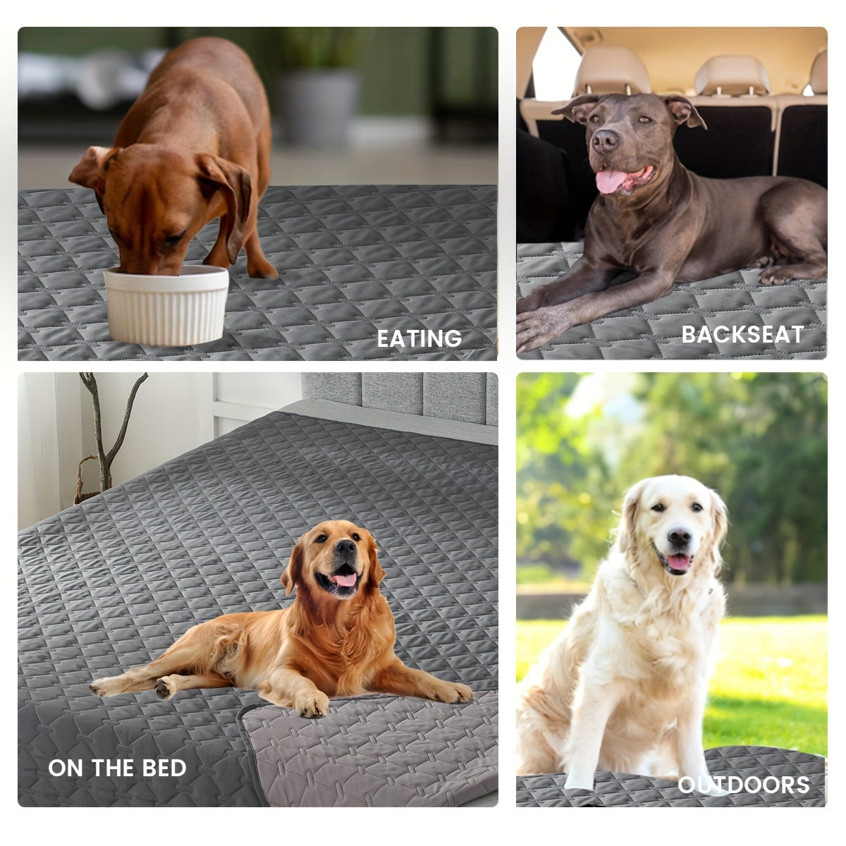 Double-Sided Waterproof Dog Bed Cover Pet Blanket Sofa Couch Furniture Protector For Dogs