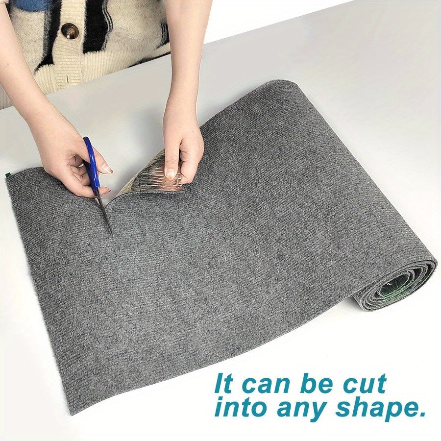 78.7"x15.8" Durable Polyester Self-Adhesive Cat Scratching Mat - Replacement Pad for Cat Trees, Shelves & Furniture Protection