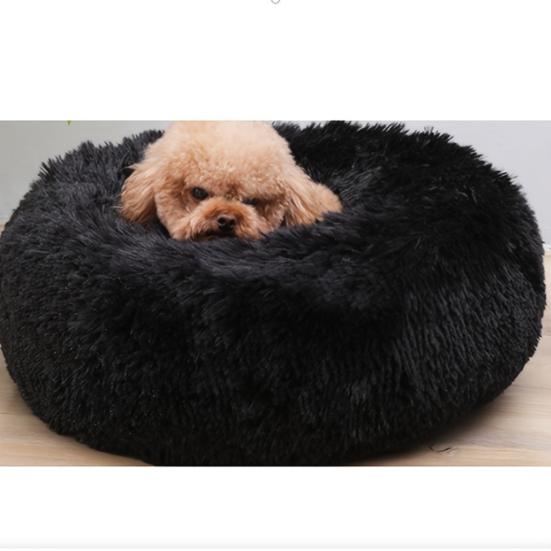 Cozy Plush Cat Nest House - Solid Color Cat Mat for Indoor Use, Suitable for Dogs and Cats, Soft and Warm, Easy to Clean, Durable and Long-Lasting