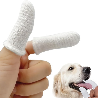 4/8pcs Dog Finger Toothbrush, 360 Degree Soft Dog Finger Toothbrush For Teeth, Durable And Washable Pet Oral Cleaning Tool