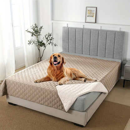 Double-Sided Waterproof Dog Bed Cover Pet Blanket Sofa Couch Furniture Protector For Dogs