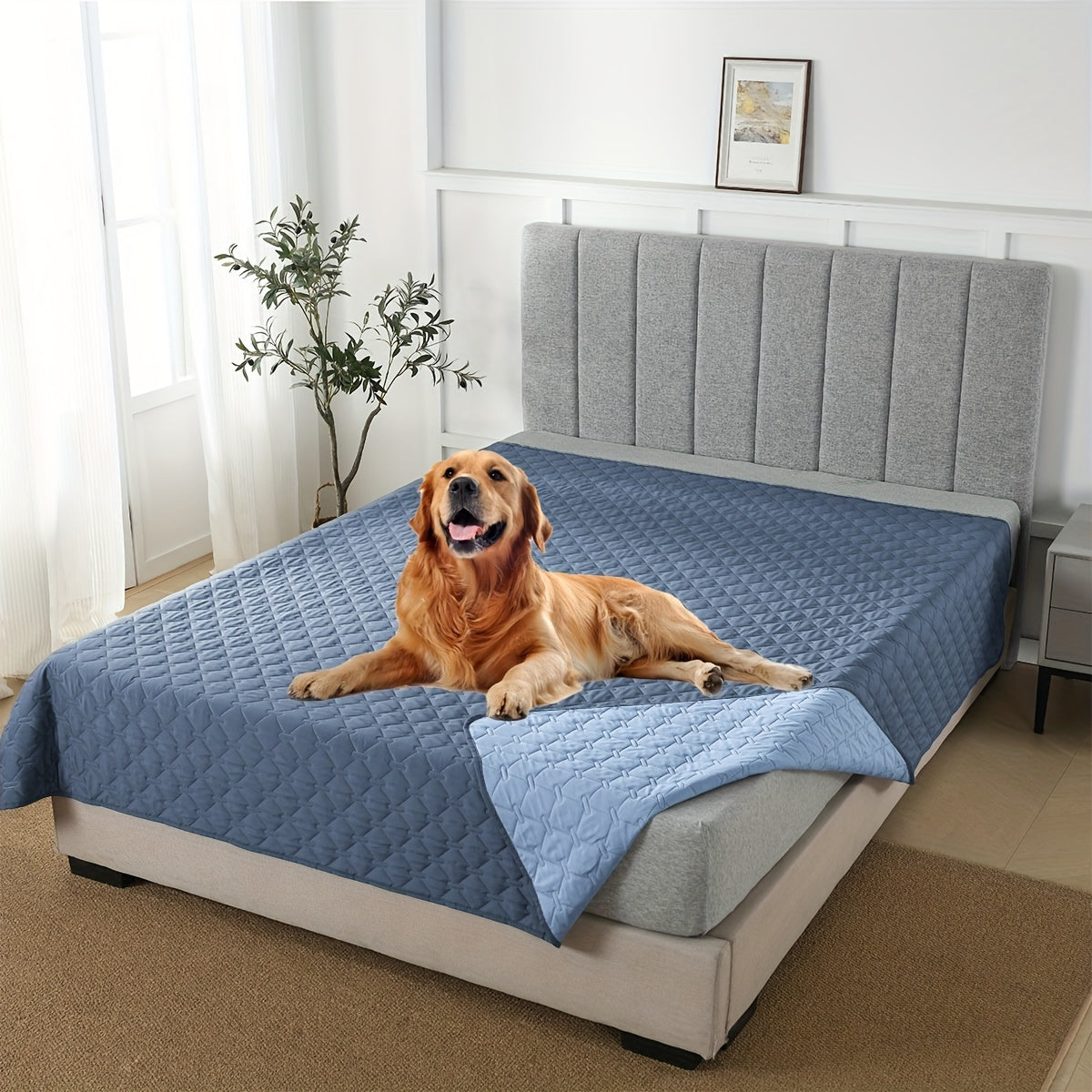 Double-Sided Waterproof Dog Bed Cover Pet Blanket Sofa Couch Furniture Protector For Dogs