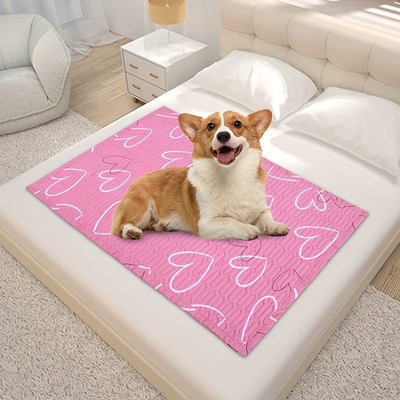 Ultra-Absorbent Reusable Dog Training Pad - Non-Slip, Washable Pet Pee Mat for Incontinence & Housebreaking, Leak-Proof Design