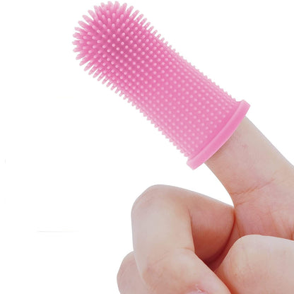 Super Soft Silicone Toothbrush - Perfect For Cleaning Your Dog Or Cat's Teeth!