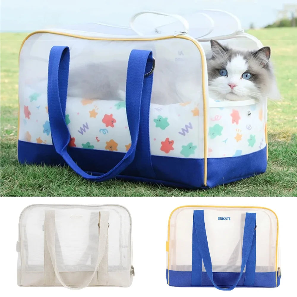 Bag: Fashion Sphynx Cat Handbag Travel Bags High Quality Pet Carrier for Cats Kitten Garfield Dog mascotas Products transportin gato