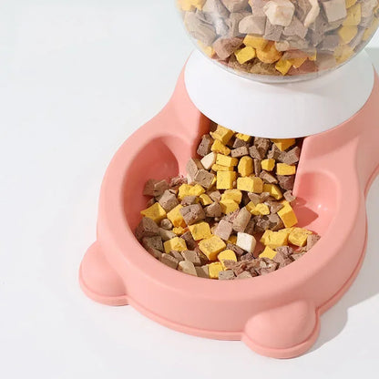 Dog Food Water Bowl Automatic Feeder Dispenser for Cat Dog Bulldog Large Capacity Pet Drinking Bowl Cat Supplies