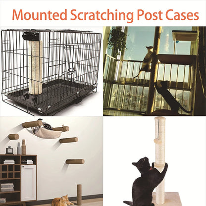 Toy: Cat Scratching Post for Cat Tree Tower DIY Cat Climbing Frame Replacement Post Sisal Rope Entangle Kitten Toy Scratch Furniture