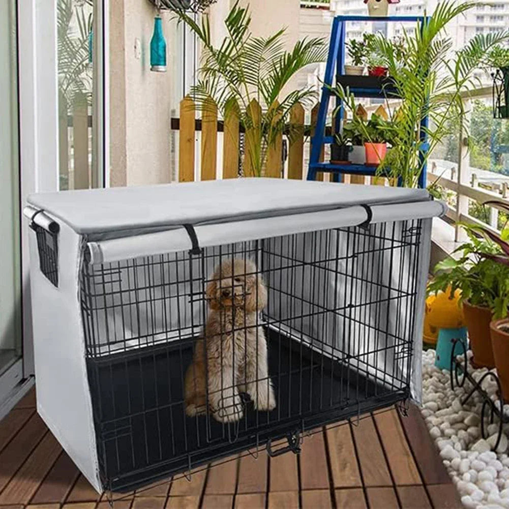 210D Portable Foldable Pet Tent Kennel Fence Puppy Shelter Easy To Use Outdoor Easy Operation Large Dog Cages Cat Fences