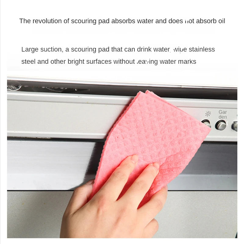 From Germany For Kitchen Towel Wood Pulp Cotton Dishcloth Cleaning Tools Wholesale of Cleaning Cloth Oil-free Household Home