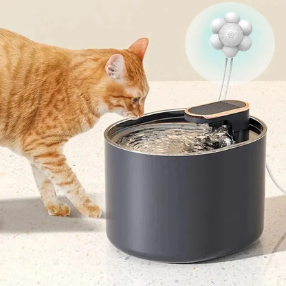 Food: 3L Functional Model Auto Cat Water Fountain Filter Automatic Sensor Drinker