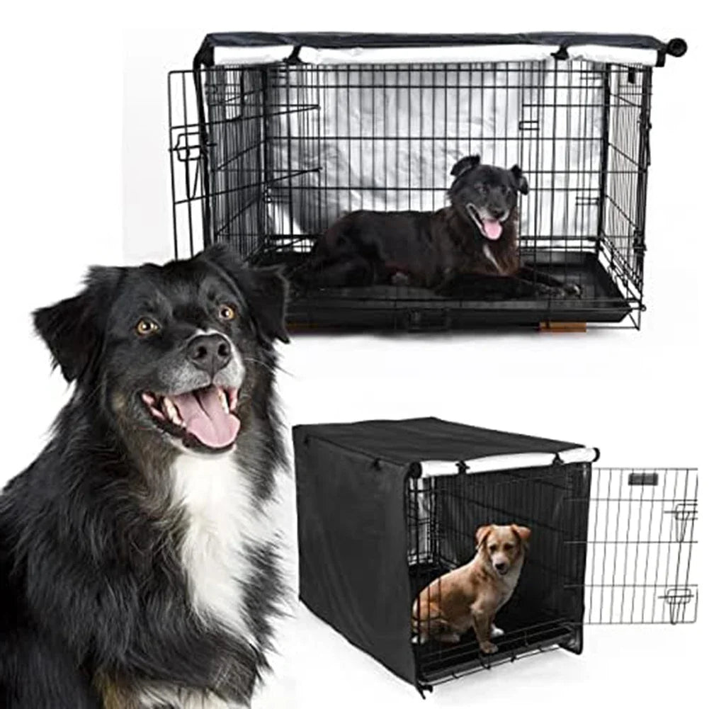 210D Portable Foldable Pet Tent Kennel Fence Puppy Shelter Easy To Use Outdoor Easy Operation Large Dog Cages Cat Fences