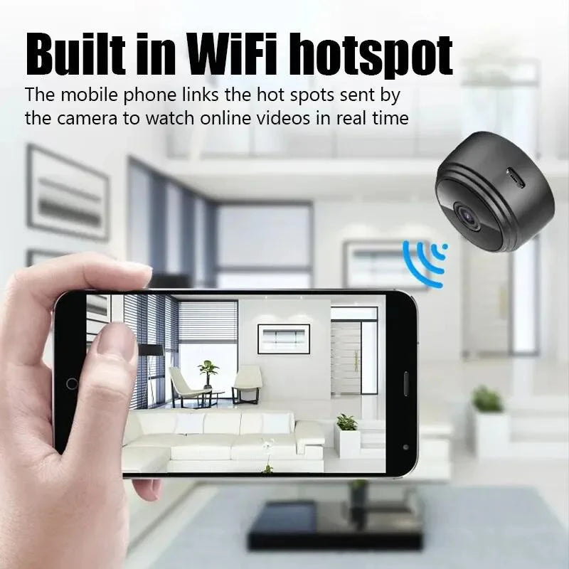 A9 WiFi Mini Camera Wireless Video Recorder Security Protection Camera Smart Home Monitoring Camera For Infants And Pets