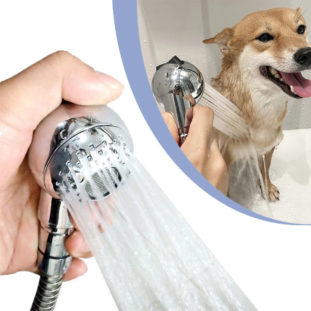 Pet Shower Spray Washing Sprinkler Household Dog Shower Head Soft washing Pet Shower head Cat Cleaning Puppy Bath Sprayers