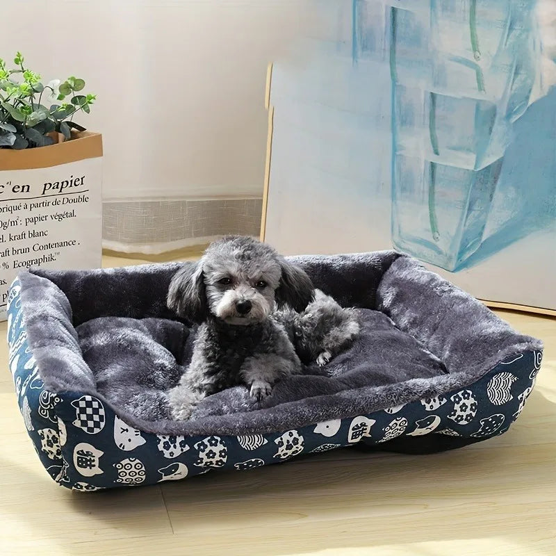 Bed: Pet Dog Bed Sofa Mats Pet Products Coussin Chien Animals Accessories Dogs Basket Supplies For Large Medium Small House Cat Bed