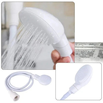 Portable Faucet Shower Sprinkler Drain Filter Hose Sink Wash Head Shower Extender Bathroom Pet Bath Cleaning Supplies