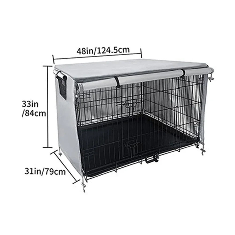 210D Portable Foldable Pet Tent Kennel Fence Puppy Shelter Easy To Use Outdoor Easy Operation Large Dog Cages Cat Fences