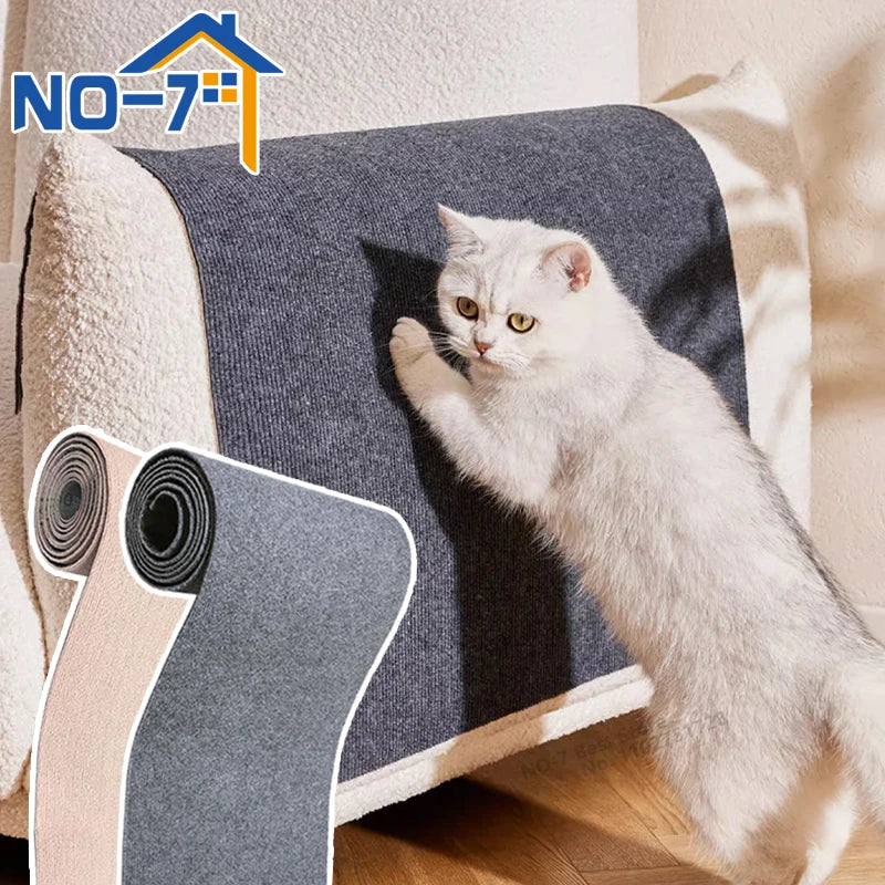 Toy: Cat Scraper Multifunctional Cat Supplies Self-adhesive Claw Sharpener Trimmable Scratching Post Cat Tree Tower Toy Accessories