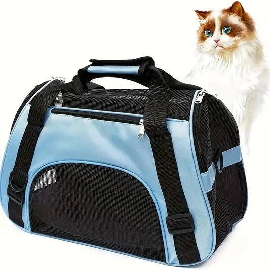 Portable Dog Cat Carrier Bag Pet Puppy Travel Bags Breathable Mesh Small Dog Cat Dogs Outdoor Tent Carrier Outgoing Pets Handbag