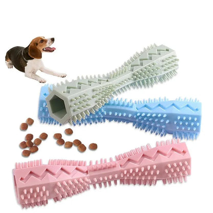 Pet Supplies Dog Chew Toy Pet Chew Leaky Toy TPR Material Dog Toothbrush Grinding Teeth Cleaning Stick