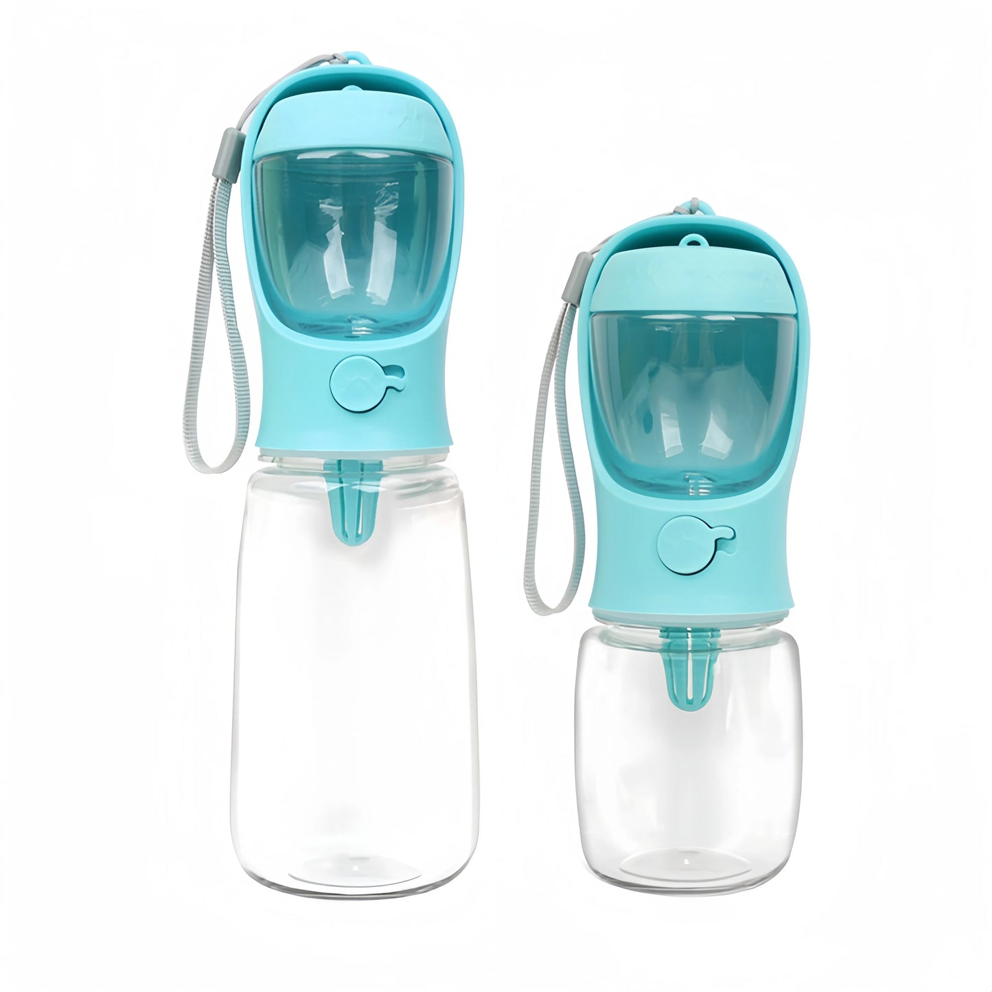 Dog Cat  Portable Feeding and Watering Supplies Portable Food Grade Material Dog Travel Pet Water Cup Bottle With Food Dispenser