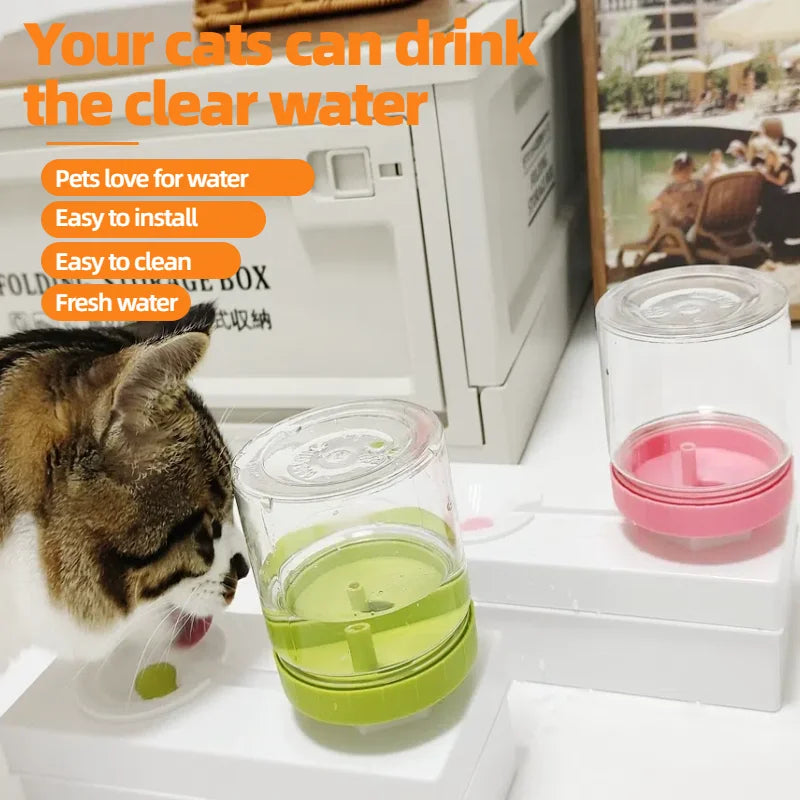 Drinker for Cats Dog Feeding Watering Supplies Feeding And Water Pets Cats Pet Products Fountain Accessories Dogs Dispenser