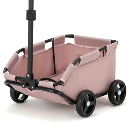 Bag: Foldable Small Pet Stroller, 4 Wheels, Dog,Cat,Teddy,Cart,Rolling Cat Carrier, Pet Carriage for Travelling, Shopping, Walking