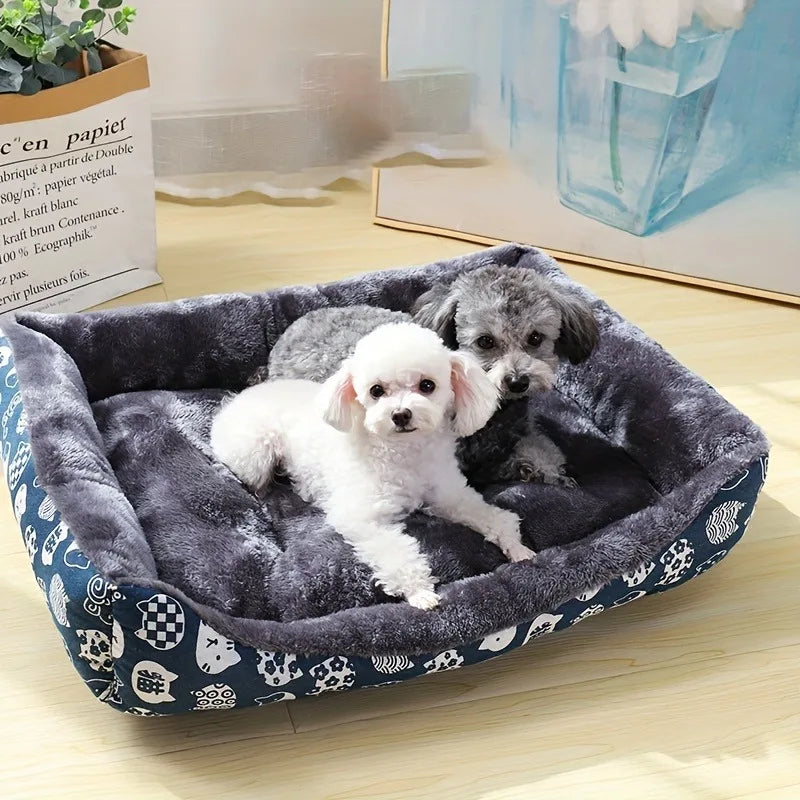 Bed: Pet Dog Bed Sofa Mats Pet Products Coussin Chien Animals Accessories Dogs Basket Supplies For Large Medium Small House Cat Bed