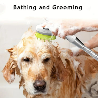 1pc Pet Bathing Spray Shower Head Massage Brush Glove For Dogs Bathing Supplies Pet Shop Wholesale Dog Accessories