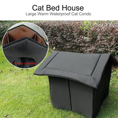 Bed: Cats House Waterproof Outdoor Keep Warm Pet Cat Cave Beds Nest Funny Foldable And Washable For Kitten Puppy Pets Supplies