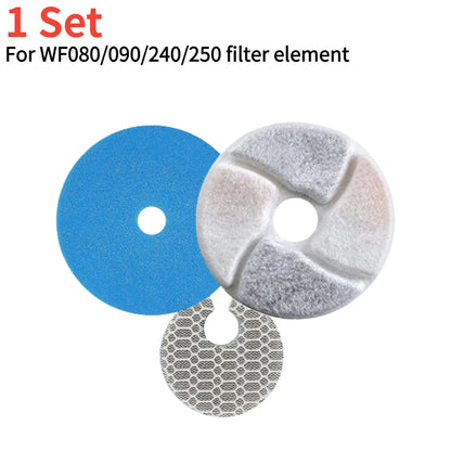 1/3set Cat Water Fountain Filters Replacement Activated Carbon Filter Element Cat Water Drinking Fountain Filter Pet Accessories