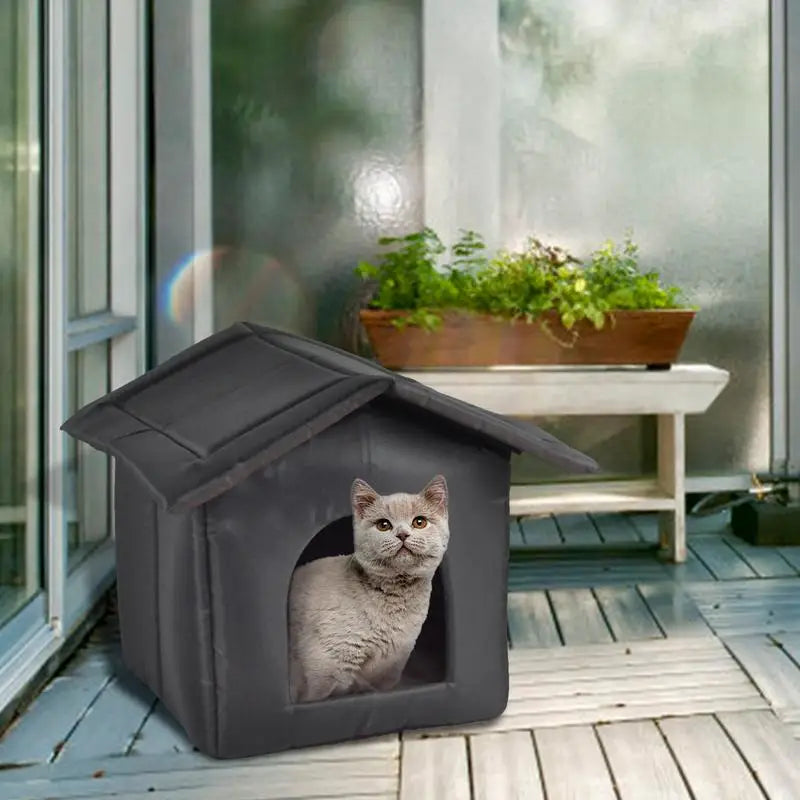 Bed: Cats House Waterproof Outdoor Keep Warm Pet Cat Cave Beds Nest Funny Foldable And Washable For Kitten Puppy Pets Supplies