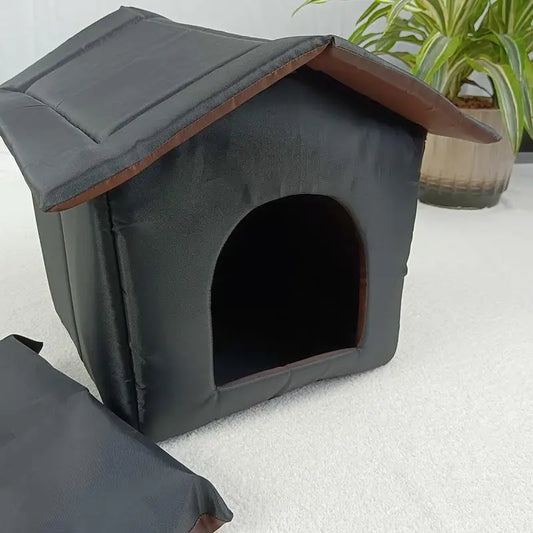 Bed: Cats House Waterproof Outdoor Keep Warm Pet Cat Cave Beds Nest Funny Foldable And Washable For Kitten Puppy Pets Supplies