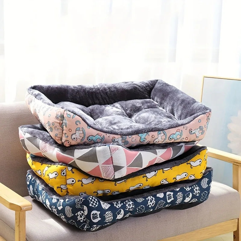 Bed: Pet Dog Bed Sofa Mats Pet Products Coussin Chien Animals Accessories Dogs Basket Supplies For Large Medium Small House Cat Bed