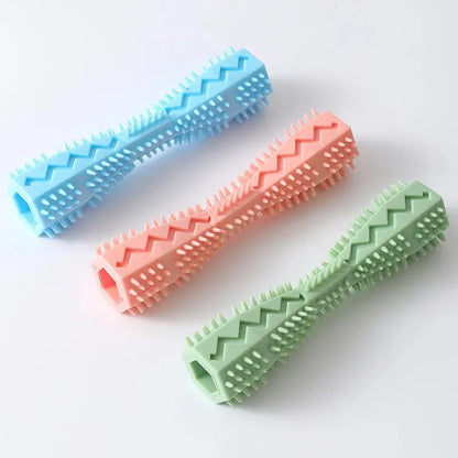 Pet Supplies Dog Chew Toy Pet Chew Leaky Toy TPR Material Dog Toothbrush Grinding Teeth Cleaning Stick