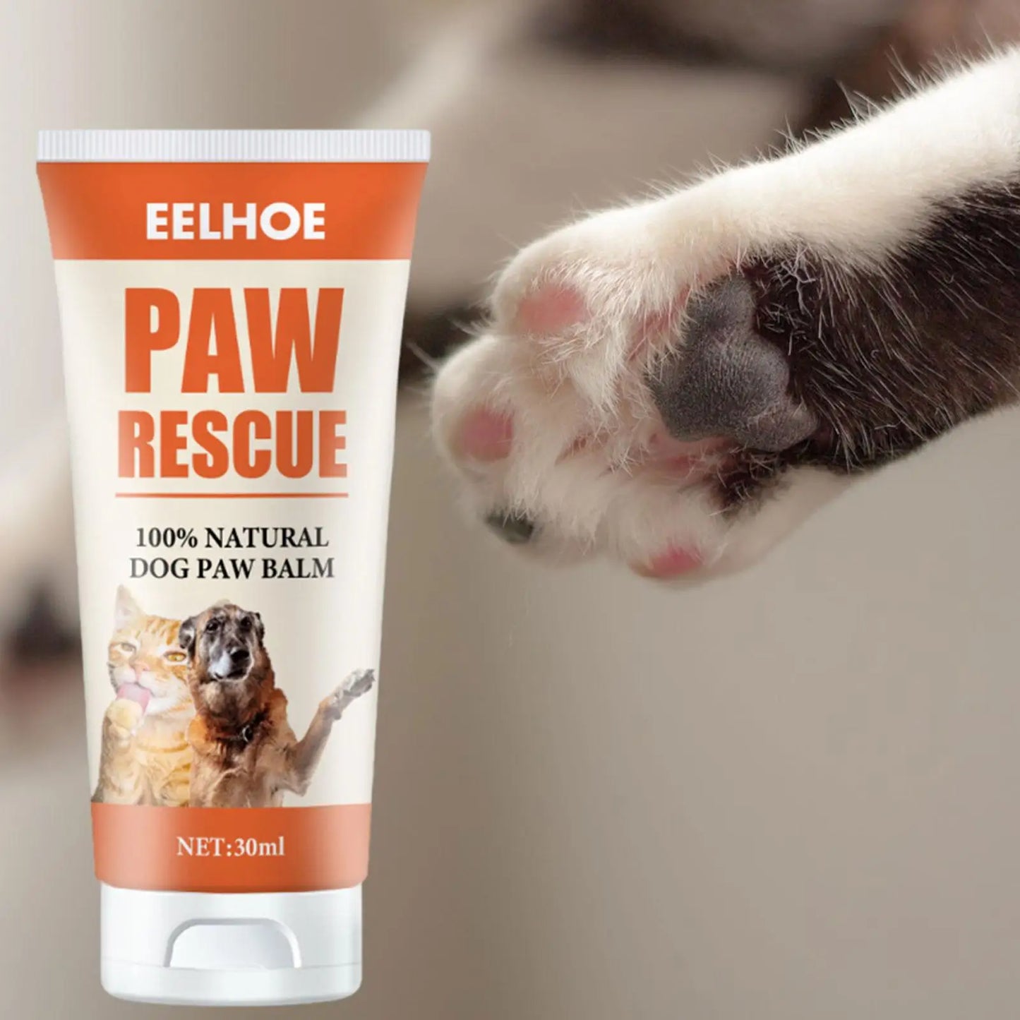 Pet Paw Cream Repairs Dry and Cracked Paws Moisturizer Winter Paws Cream Soothing for Dog Feet All Seasons Pet Supplies Cat Paws