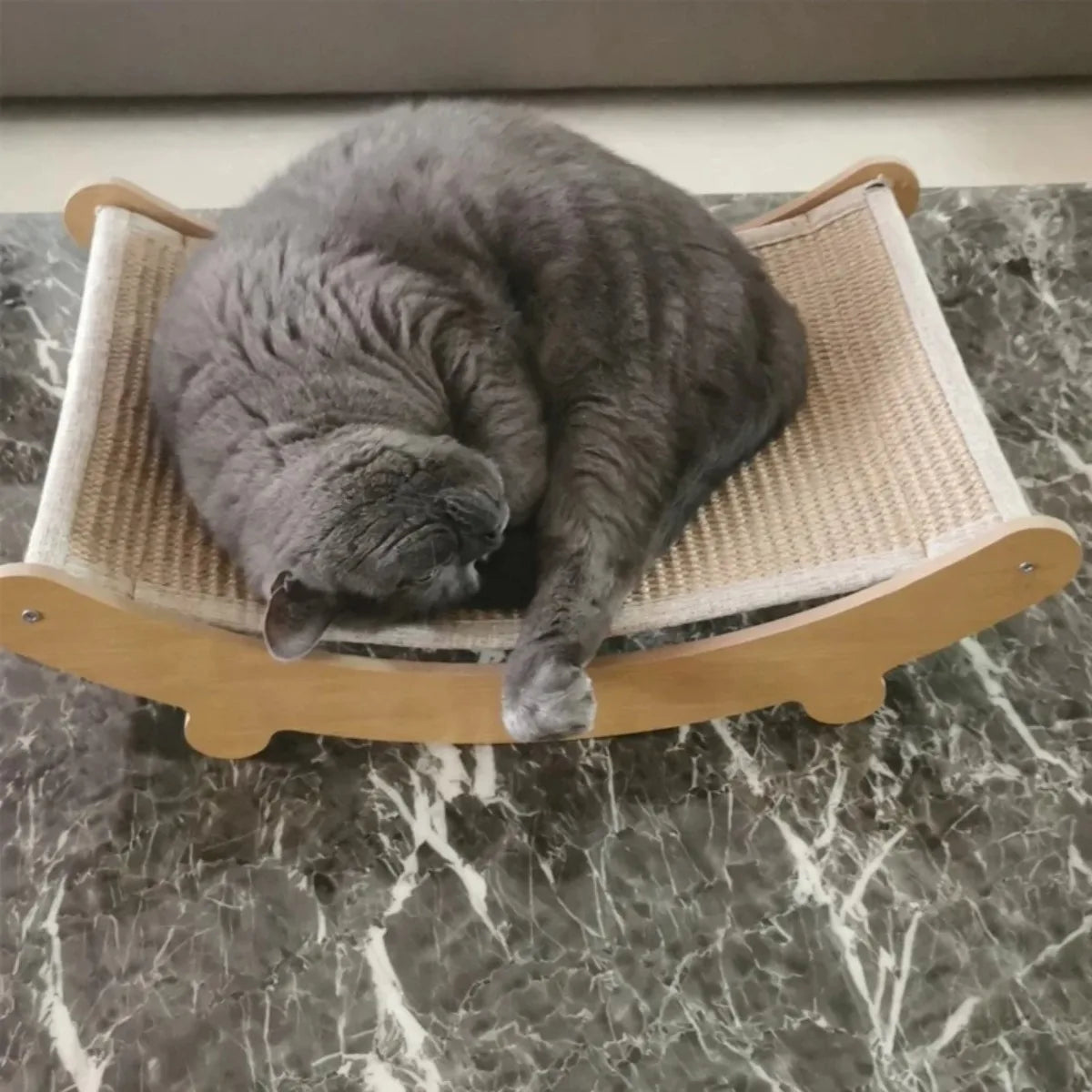 Bed: Wooden Cat Scratching Pads Multifuction Cats Sleeping Bed Detachable Wear-resistant Cat Scratch Board Kitten Grinding Cats Toys