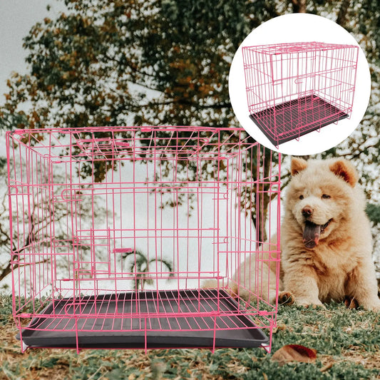 Folding With Toilet Cage For Pet Cages Poodle Small And Medium Pet Cage Cat Cage Rabbit Cage Pet Cage For Crates