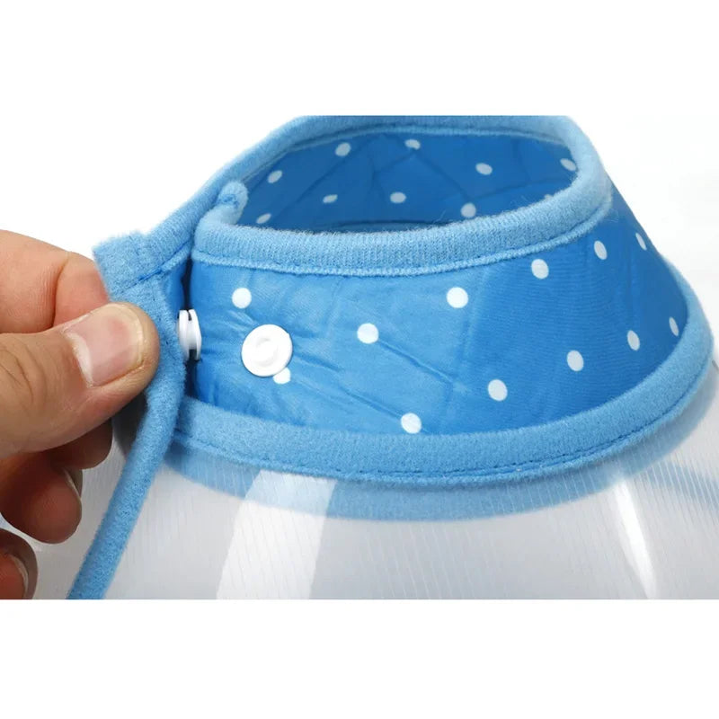 Cats Anti-bite Collar Pets Medical Recovery Collars Transparent Cat Protection Cover Elizabethan Collar Circle for Pets Supplies