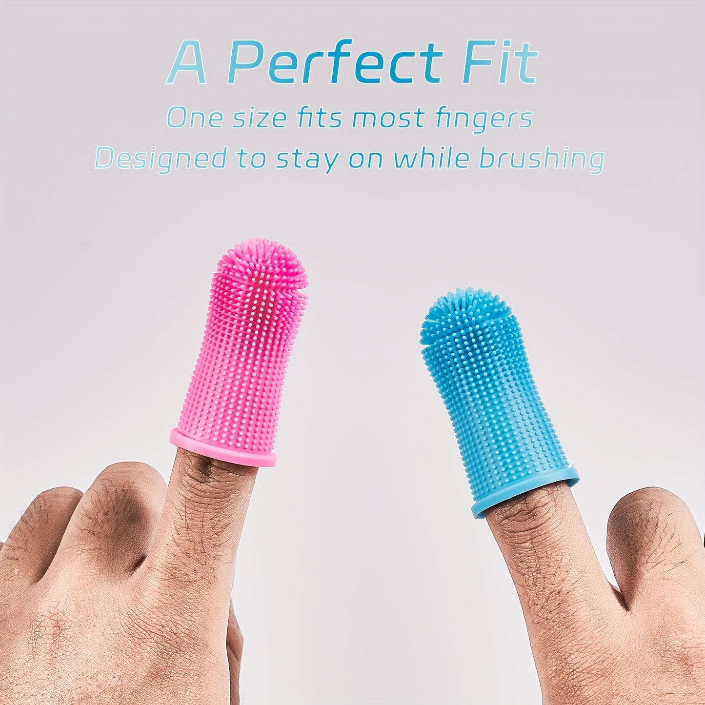 Super Soft Silicone Toothbrush - Perfect For Cleaning Your Dog Or Cat's Teeth!