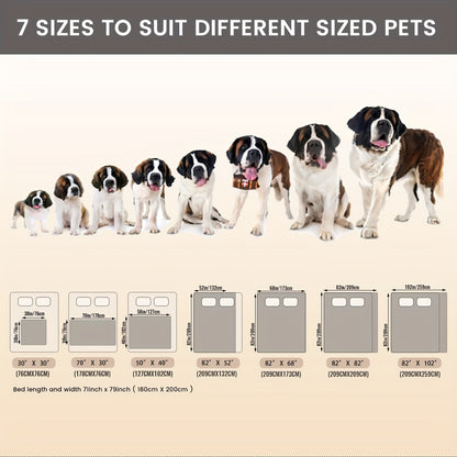 Double-Sided Waterproof Dog Bed Cover Pet Blanket Sofa Couch Furniture Protector For Dogs